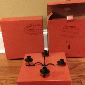 2 Sundace wine candelabras